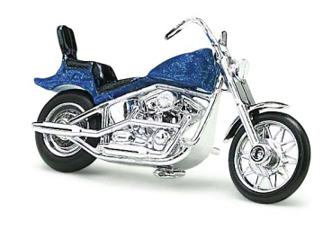 Busch 40152  US Motorrad, blau