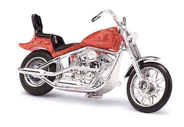 Busch 40153  US Motorrad, rot
