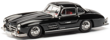 Herpa 421089  Mercedes Benz 300SL Flügeltürer, schwarz