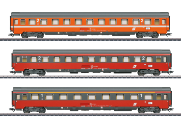 Märklin 42894  Personenwagen-Set 2 "Mozart", ÖBB, 3-tlg., Ep.IV