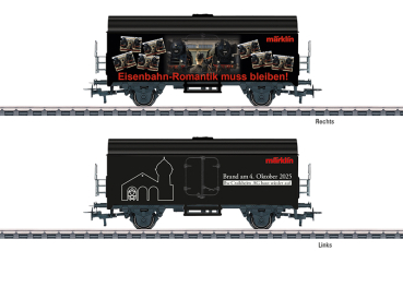Märklin 44292  Sonderwagen "Eisenbahn-Romantik muss bleiben!"