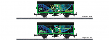 Märklin 44830  Gedeckter Güterwagen "Green Lantern"