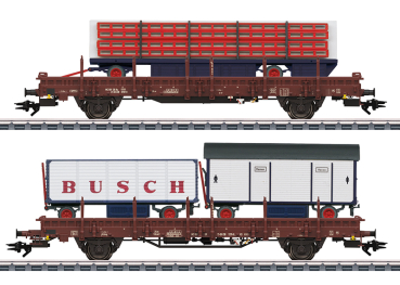 Märklin 45042  Güterwagen-Set "Zirkus Busch", 2-tlg., Ep.IV