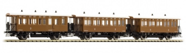 Brawa 45633 Personenwagen-Set Cu, CDu BBÖ, 3-tlg.