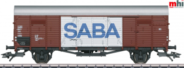 Märklin 46168  Gedeckter Güterwagen Gbkl, "SABA", DB