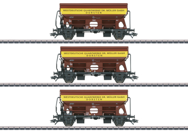 Märklin 46335  Schwenkdachwagen-Set, DB, 3-tlg.