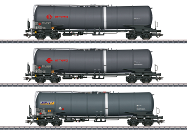 Märklin 47551  Kesselwagen-Set, "Ermewa" SA / "Millet" SAS, 3-tlg.