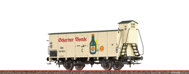 Brawa 49831  Gedeckter Güterwagen G10 "Schartner Bombe"  ÖBB