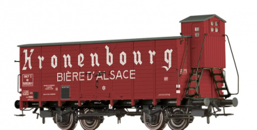 Brawa 49847  Gedeckter Güterwagen "Kronenbourg", SNCF