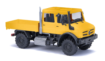 Busch 51080  Mercedes-Benz Unimog U 5023 / Doppelkabine, Gelb