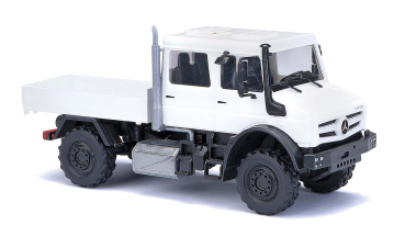 Busch 51081  Mercedes-Benz Unimog U 5023 / Doppelkabine, Weiß
