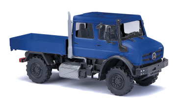 Busch 51082  Mercedes-Benz Unimog U 5023 / Doppelkabine, Blau