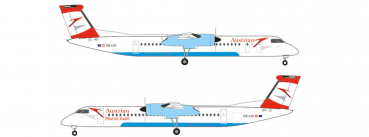 Herpa 536011  Austrian Airlines Bombardier Q400 “Pfiat Di, Dash!” – OE-LGI “Eisenstadt”