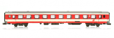 Preview: Jägerndorfer JC60270  Reisezugwagen-Set ÖBB, 2-tlg., Sparlack, Spur N
