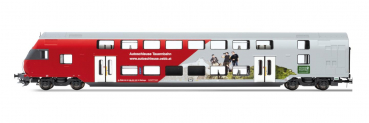 Preview: Jägerndorfer JC60430  Doppelstockwagen-Set "Tauernbahn" ÖBB, 3-tlg., Spur N