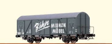 Brawa 67806  Gedeckter Güterwagen "Bähre Mignon Möbel"  DB
