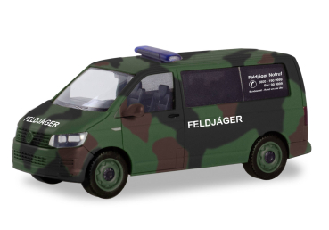 Herpa 700719  VW T6 Bus Flecktarn „Bundeswehr / Feldjäger“