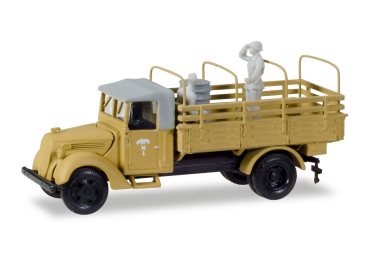 Herpa 746205  Ford 3000 Ersatz, Armee-LKW mit Pritsche und Spriegel "Das Deutsche Afrikakorps von Rommel"