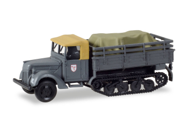 Herpa 746229  Ford 917 T Ersatz Maultier mit Ladung unter Plane "Jagdgeschwader 3 / Udet"