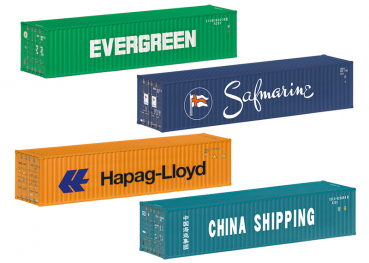 Märklin 76550  Container-Set, 40 ft., 4-tlg.