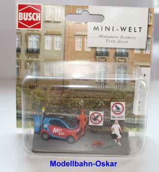 Busch 7704 Mini-Welt "Hundehaufen"  H0/1:87