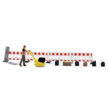 Preview: Busch 79899  Action Set: Profi an Rüttelplatte