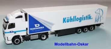 Herpa 907477 Volvo FH Gl. Kühlkoffer-Sattelzug "Transdanubia"