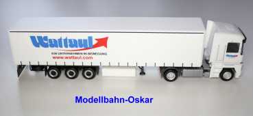 Herpa 913720 Renault Magnum Gardinenplanen-SZ "Wattaul"