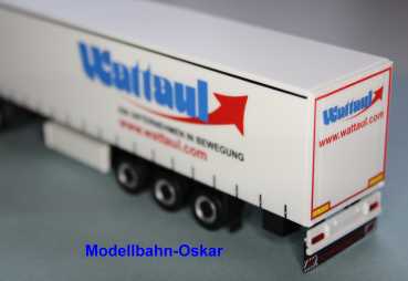 Preview: Herpa 913720 Renault Magnum Gardinenplanen-SZ "Wattaul"