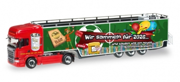 Herpa 923408  Scania R TL "Karnevalstruck 2016"