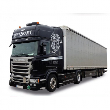 Herpa 932530  Scania R 13 TL Gardinenplanen-Sattelzug "Spitzbart" (A)