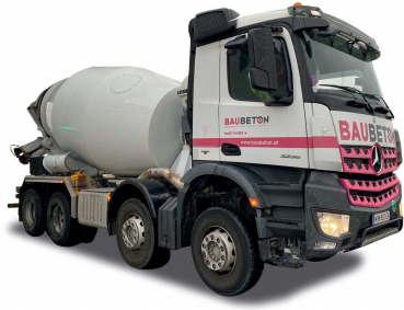 Herpa 943291  MB Arocs M Betonmischer "Bau Beton"