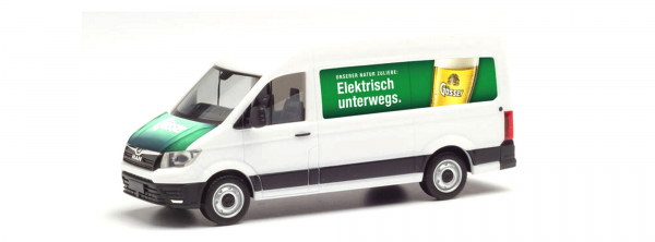 Herpa 096034  MAN eTGE Kasten „Gösser Bier“