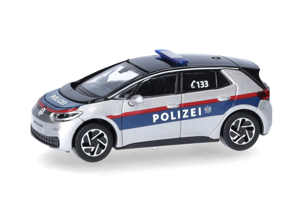 Herpa 097383  VW ID.3 "Polizei Österreich"