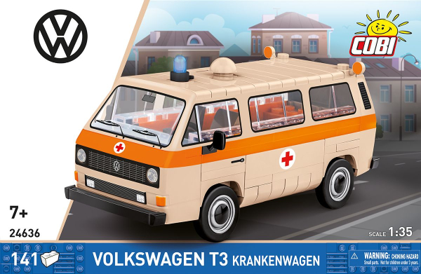 Cobi 24636  Volkswagen T3 Krankenwagen