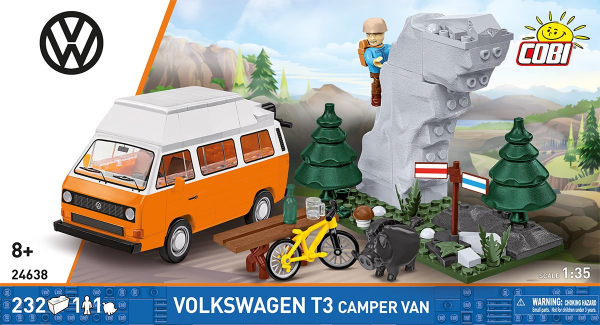 Cobi 24638  Volkswagen T3 Camper Van