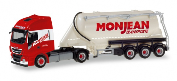 Herpa 310451  Iveco Stralis XP Eutersilo-Sattelzug "Monjean"