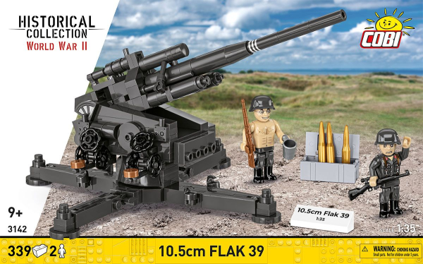 Cobi 3142  10,5 cm Flak 39