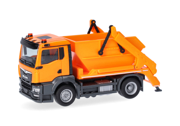 Herpa 319768  MAN TGS NN Absetzkipper AK12, kommunalorange