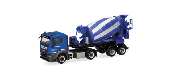 Herpa 320375  MAN TGS TN Betonmischer-Sattelzug "Martin Baur"