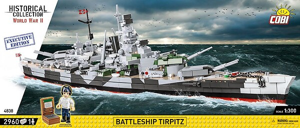 Cobi 4838  Schlachtschiff Tirpitz - Executive Edition