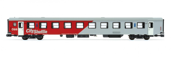 Jägerndorfer JC60280  Reisezugwagen-Set "City Shuttle" ÖBB, 2-tlg., Spur N