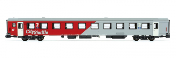 Jägerndorfer JC60290  Reisezugwagen-Set "City Shuttle" ÖBB, 2-tlg., Spur N