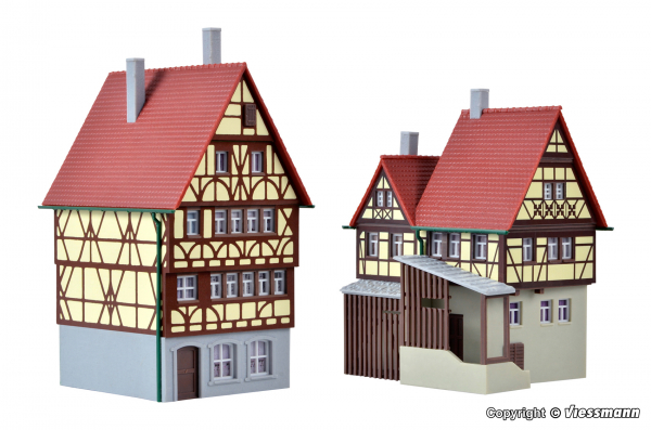 Kibri 7100  Fachwerkhaus und Torhaus, Spur N