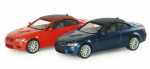 Herpa 023863 BMW M3 Coupé, rot / Dach schwarz