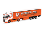 Herpa 319126  DAF XG+ Gardinenplanen-Sattelzug "Ludwig Pall"