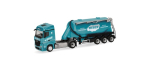 Herpa 320351  Mercedes-Benz Actros '18 Streamspace Eutersilo-Sattelzug "Weber Betonpumpen"