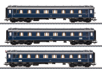 Märklin 42528  Personenwagen-Set "Dom Pfeil“, stahlblau, DB, 3-tlg., Ep.III