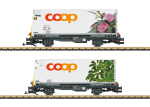 LGB 45885  Containerwagen-Set “coop®“, RhB, Ep.VI