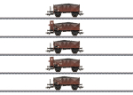 Märklin 46047  Kohlewagen-Set, rotbraun, DB, 5-tlg.